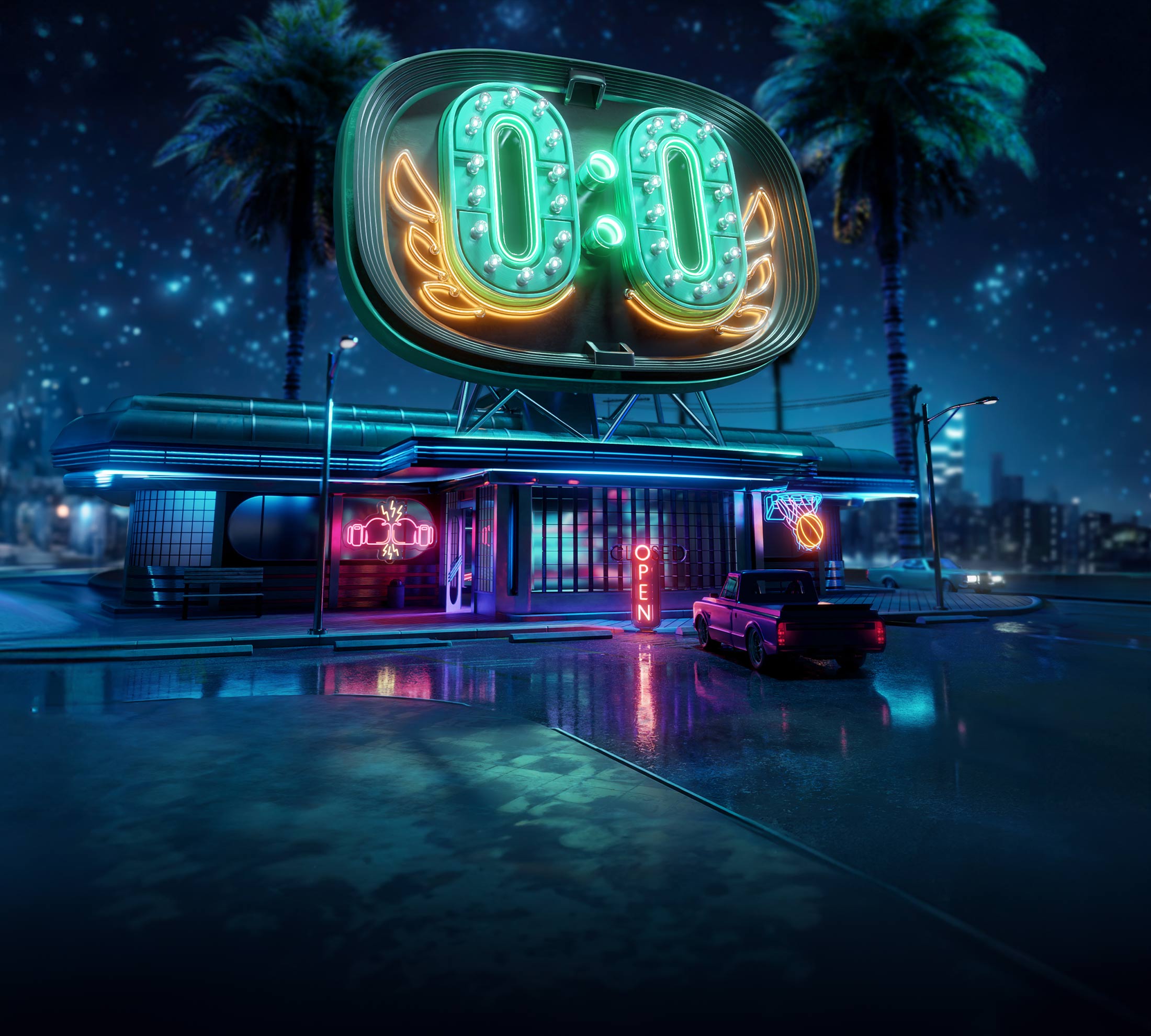 promo background
